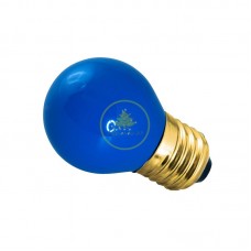 Лампа шар 45мм, синяя, 10 Вт