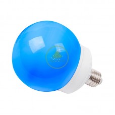 Лампа шар 100мм, 12 LED синяя, 2,5Вт