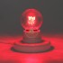 Лампа шар 45мм, 6 LED, красная, прозрачная колба, 1Вт,NEON NIGHT