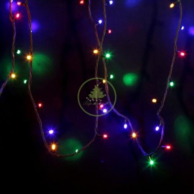 Гирлянда Дюраплей LED 12м диоды ТРЕХ ЦВЕТОВ (120шт),NEON NIGHT