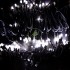 Гирлянда Дюраплей LED 20м, провод черный, ТЕПЛО-БЕЛЫЙ диод (200шт),NEON NIGHT