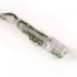 Айсикл (бахрома) светодиодный, 1,8 х 0,5 м, прозрачный провод, диоды белые,