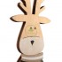 Деревянная фигурка с подсветкой «Рождественский олень» 11х5х47 см