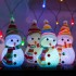 Фигура светодиодная Снеговик 17см, RGB,NEON NIGHT