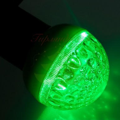 Лампа шар 50мм, 9 LED, зеленая 3Вт,NEON NIGHT