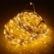 Гирлянда светодиодная "РОСА", желтый, 10 метров