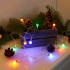 Гирлянда светодиодная Мини-лампочки 1.5 м, 10 LED, прозрачный ПВХ, цвет свечения мультиколор, 2 х АА (батарейки не в комплекте) NEON-NIGHT, 303-074