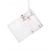 Тайские фонарики Вельвет 3,5 м, прозрачный ПВХ, 20 LED, теплый белый, 303-087