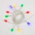 Гирлянда светодиодная «Шарики» 1.5 м, 10 LED, прозрачный ПВХ, цвет свечения мультиколор, 2 х АА (батарейки не в комплекте) NEON-NIGHT, 303-092