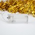 Гирлянда светодиодная «Мишура» золотая 10 LED, 1,5 м, прозрачный ПВХ, теплое белое свечение, 2 х АА (батарейки не в комплекте) NEON-NIGHT, 304-012