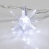 Гирлянда светодиодная "Снежинки" 20 LED БЕЛЫЕ 2,8 метра с контроллером NEON NIGHT, 303-036