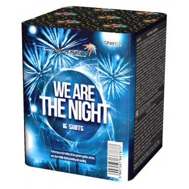WE ARE THE NIGHT, 0,8"/16 залпов, 3 эффекта GW218-97