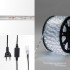 Дюралайт LED двухжильный 230В 13мм 24 LED/м БЕЛЫЙ постоянное свечение модуль 2м бухта 100м NEON NIGHT