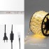 Дюралайт LED двухжильный 230В 10мм 24 LED/м ТЕПЛЫЙ БЕЛЫЙ постоянное свечение модуль 2м бухта 100м NEON NIGHT Дюралайт LED двухжильный 230В 10мм 24 LED/м ТЕПЛЫЙ БЕЛЫЙ постоянное свечение модуль 2м бухта 100м NEON NIGHT