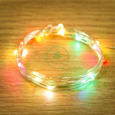 Гирлянда светодиодная «Роса» 2 м, 20 LED, USB, диода RGB, NEON-NIGHT Гирлянда светодиодная «Роса» 2 м, 20 LED, USB, диода RGB, NEON-NIGHT